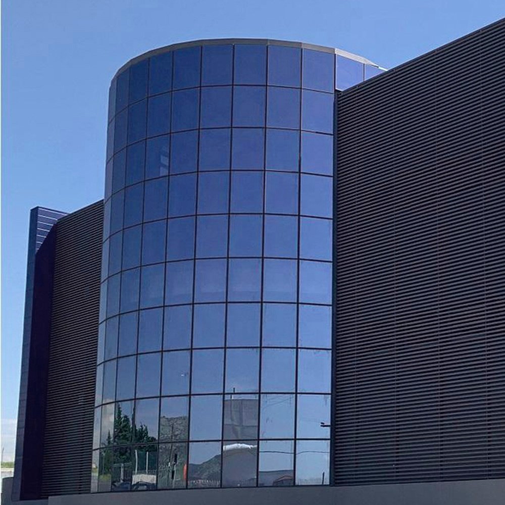 Customized factory Dark Blue Silver Window Film,Protective decoration building film,window tint film for home glass window film