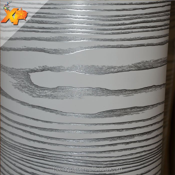 factory cheap PVC film roll wood grain PVC decorative film for furniture