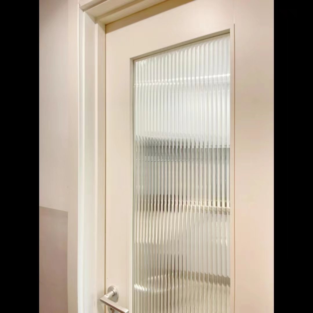 3D Reeded Glass Pattern Film house windows door living room glass film privacy protection PET decorative films