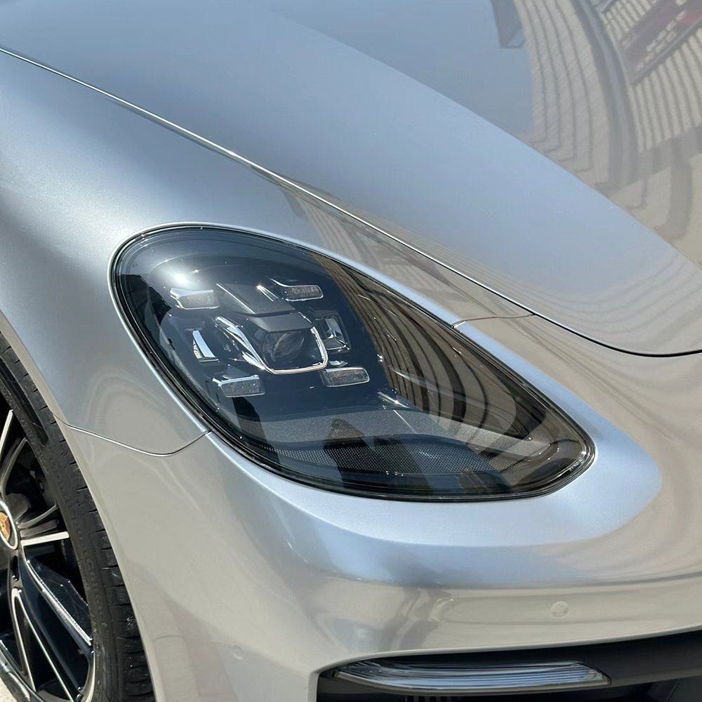 WRAPMASTER Self Healing Glossy metallic GT Silver PET Liner self healing PPF Paint Protect Film car wrap
