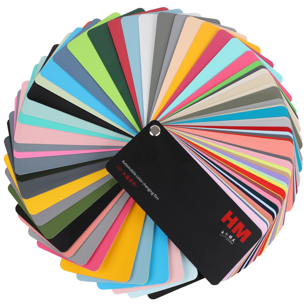 Premium Paint Liquid Jewel Black Car Body Color Change Film Car Color Modification PVC Film Color Change Packaging Wrap Film