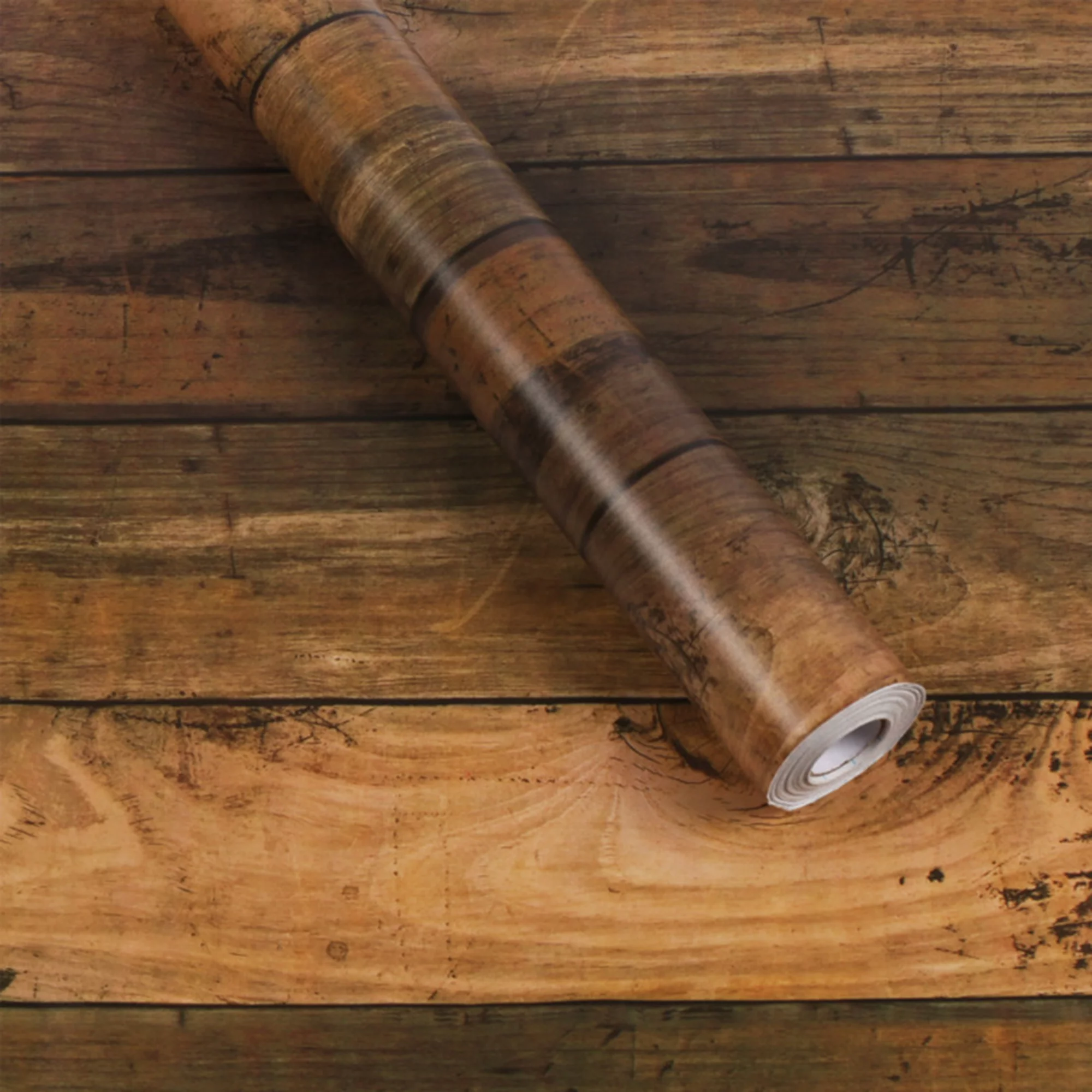 Waterproof PVC Wood Grain Pattern Sticker Self-adhesive Wallpaper Furniture Stickers Home Decor Film