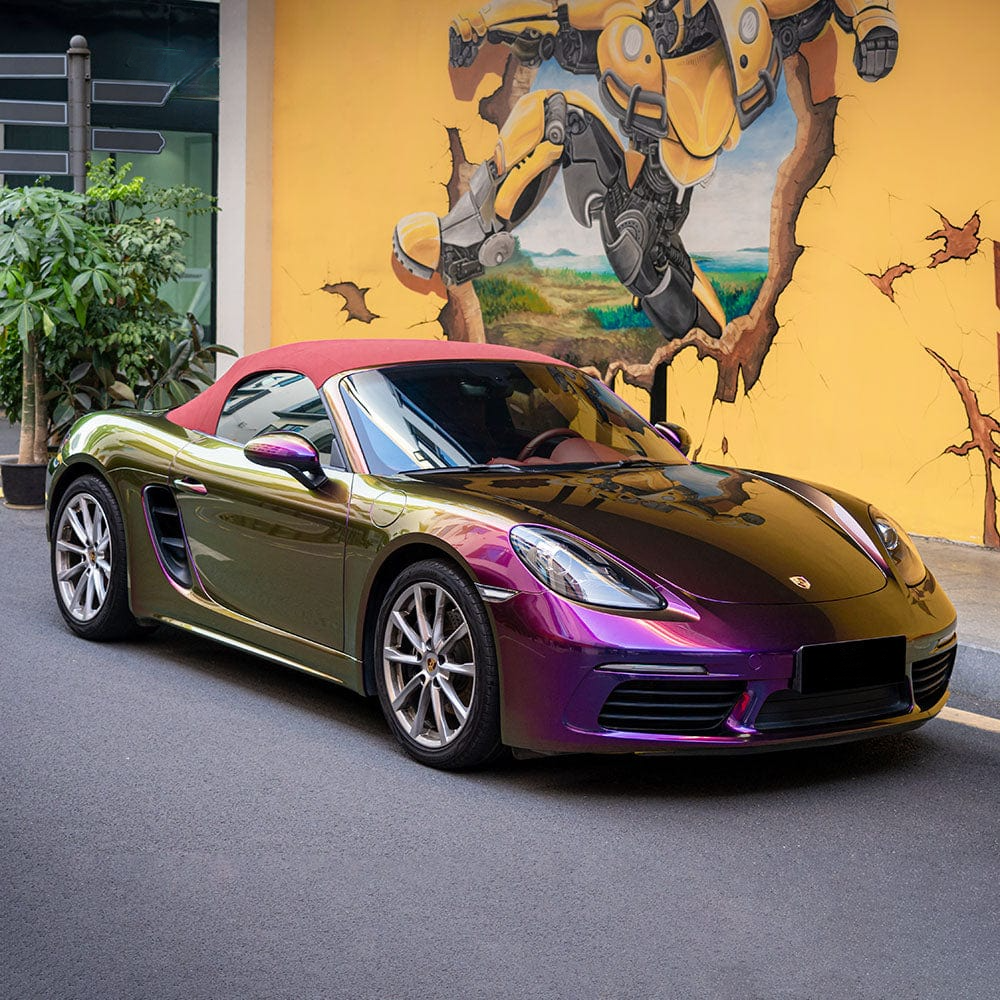 Crazy Grape Vinyl Wrap car wrap vinyl color OEM Factory price decorative films color-changing car tpu film