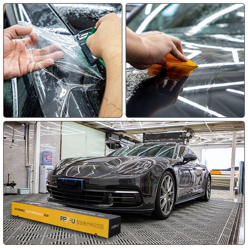 10 Years Warranty USA Quality 6.5 Mil 7.5 Mil Self Healing TPU/TPH PPF Paint Protection Film High Glossy Not Yellowing Car Film