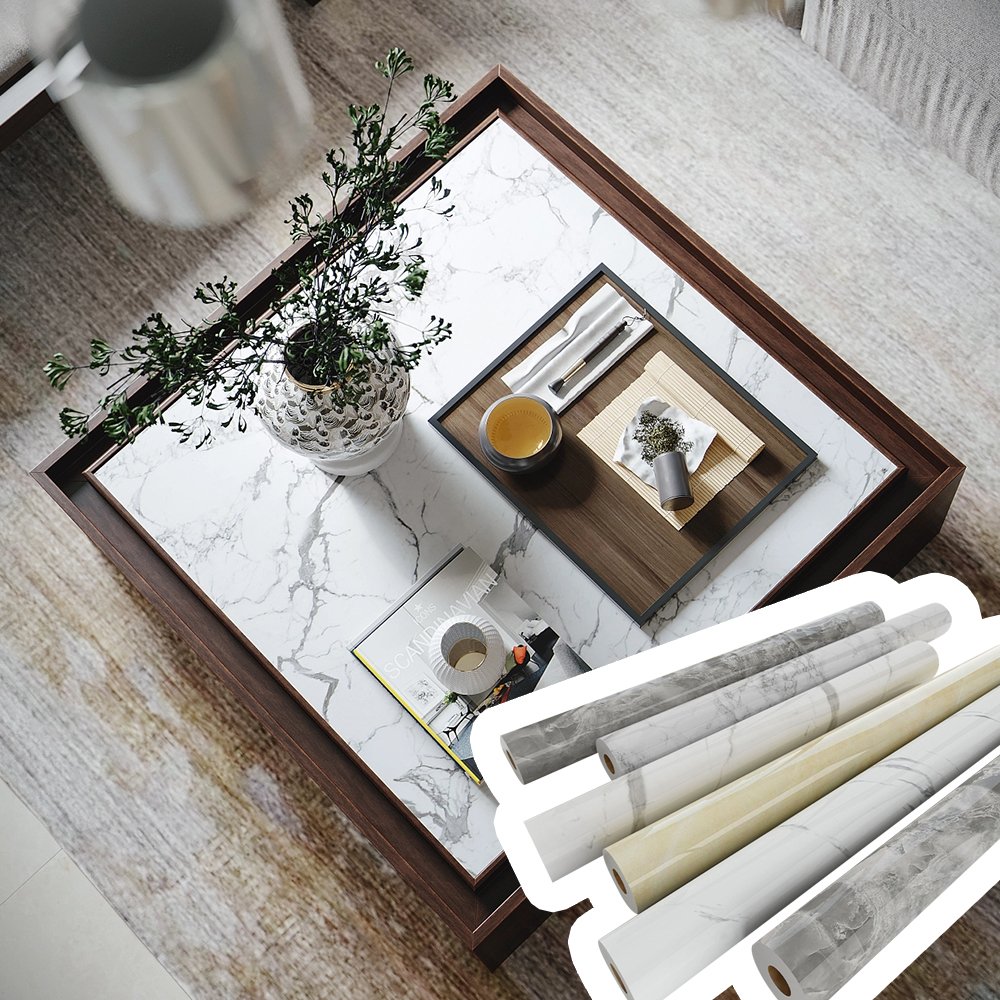 MANLEE Samples in stock PETG decorative films PET furniture MDF floor door cabinet wood panel wall board lamination plastic film