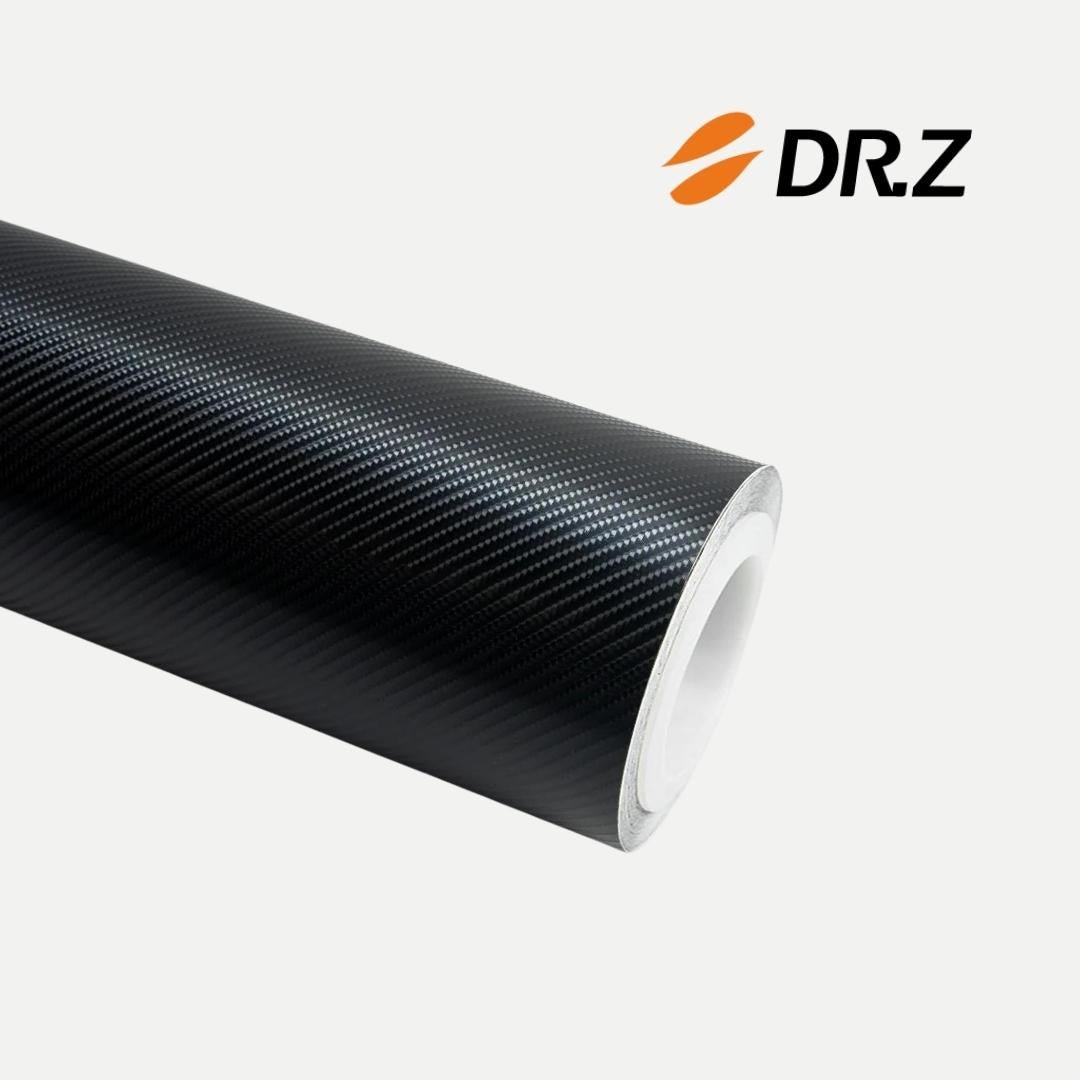 Spiral Black Carbon Fiber Vinyl Wrap car wrap vinyl color OEM Factory price decorative films color-changing car tpu film