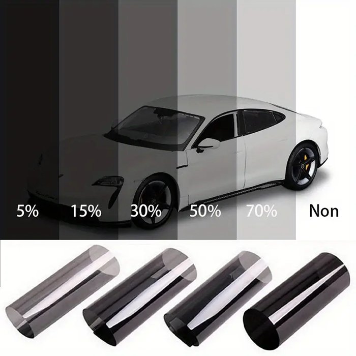 Mingtu ULTRA Light Black High Quality Self Adhesive Automotive Tint Film car window auto tint film for tinting cars