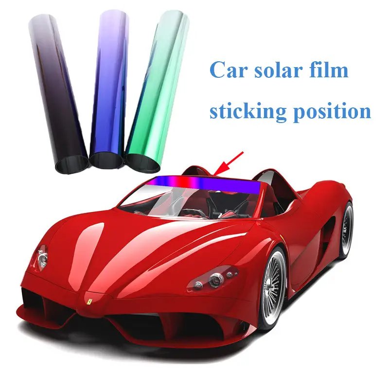 Mingtu ULTRA Light Black High Quality Self Adhesive Automotive Tint Film car window auto tint film for tinting cars