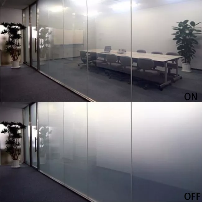 Electric Tint Dimming PDLC Film Smart Home Self Adhesive Window Glass PDLC Transparent Interior Door PDLC Smart Film For Glass