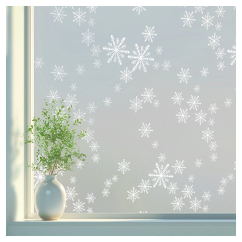 Essential Home Bundles At Low Prices 100Cm*40M Decorative Stained Glass Window Films For Home