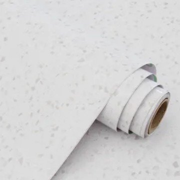 Non Self Adhesive high gloss marble decorative furniture films for wood wall panel protection