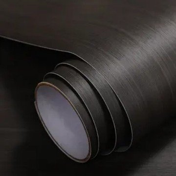 Non Self Adhesive high gloss marble decorative furniture films for wood wall panel protection