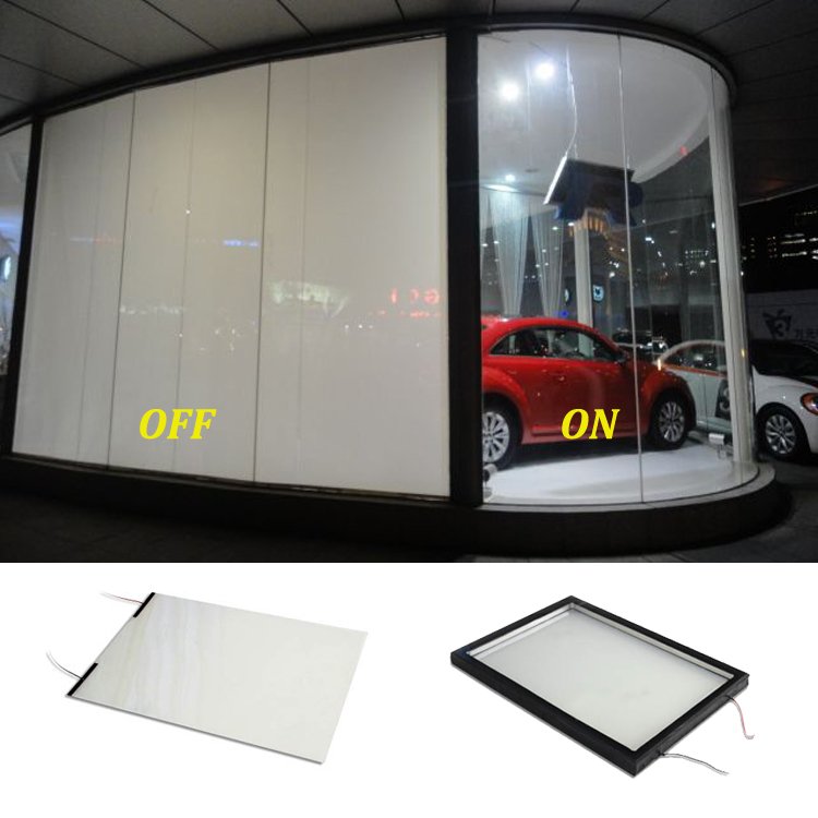 Factory Switchable Privacy Smartfilm PDLC Film Smartglass Laminated LED Glass Smart film