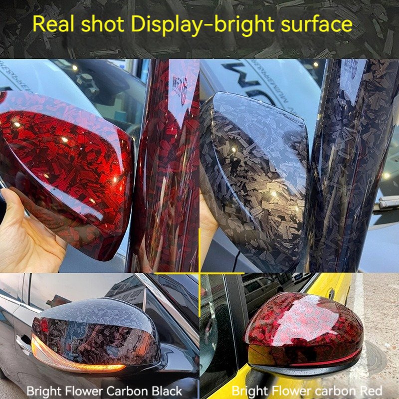 Wholesale Custom Vinyl Sticker for Cars Forging Carbon Fiber Car Vinyl PET Liner Film Car Wrap Vinyl Film