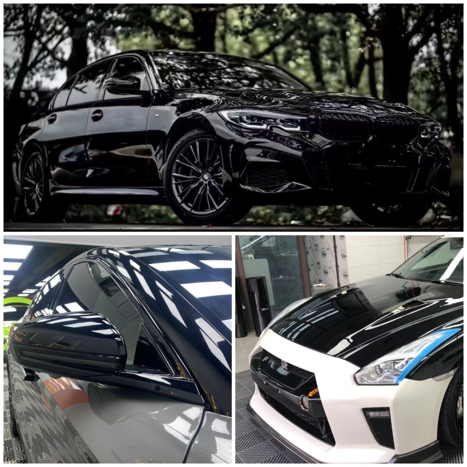 Wholesale Custom Vinyl Sticker for Cars Forging Carbon Fiber Car Vinyl PET Liner Film Car Wrap Vinyl Film