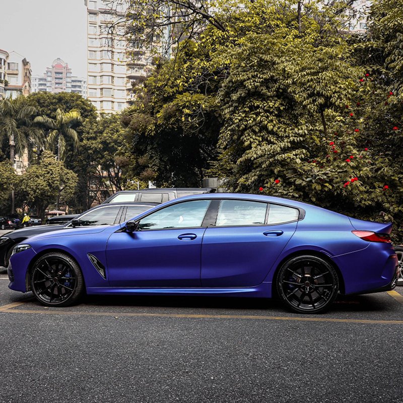 Colorful Ppf Color Change Film Wrap Vinyl Matte Blue Car Wrapping Films Car Tinting Films Sticker Protection