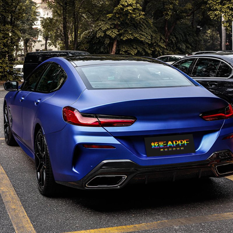 Colorful Ppf Color Change Film Wrap Vinyl Matte Blue Car Wrapping Films Car Tinting Films Sticker Protection
