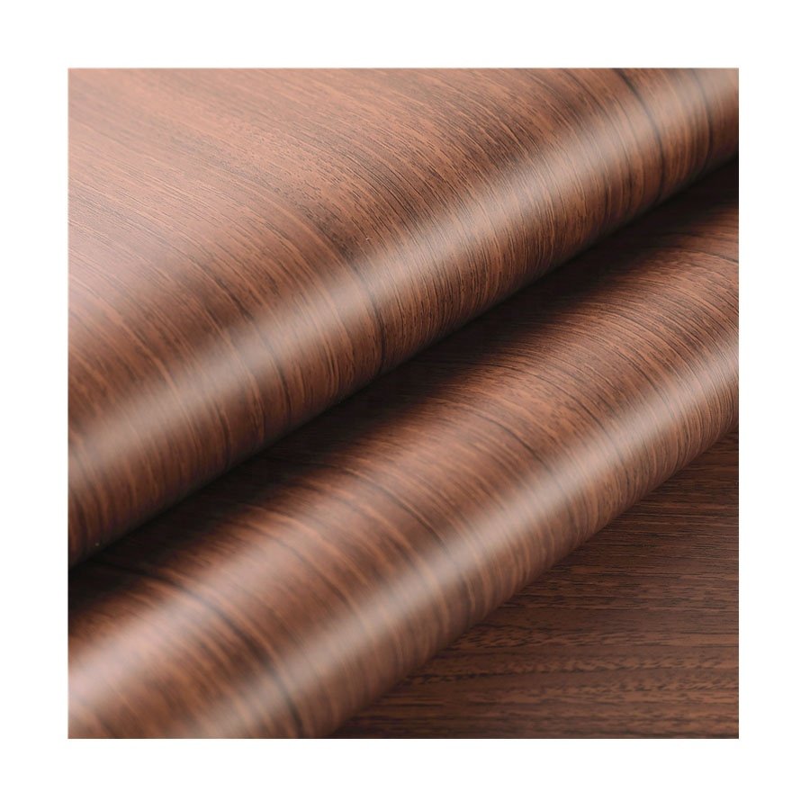 3D Embossed Wood Grain PVC Decoration Films PVC self adhesive Interior foil furniture film for bedroom