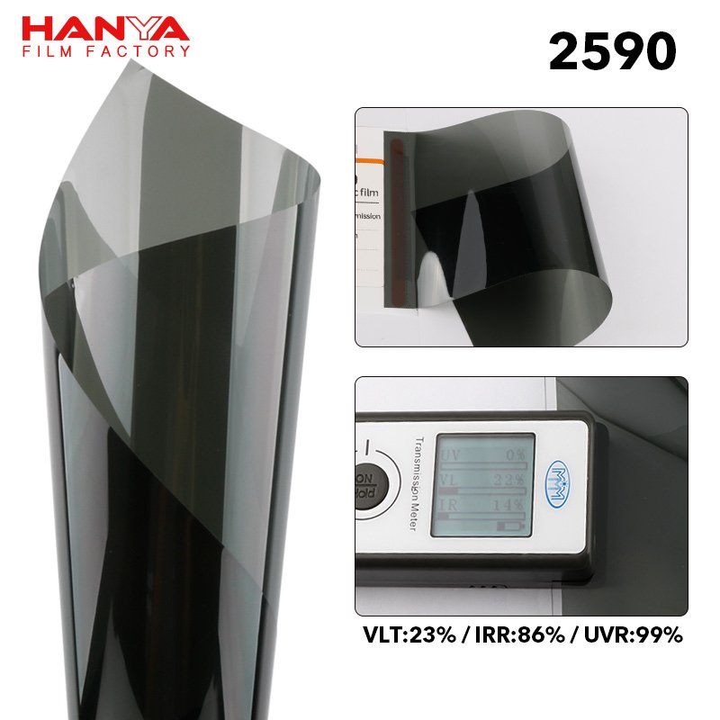 HANYA Car Film Wholesale Self-Adhesive Feature Tint Film For Windows