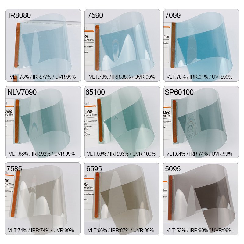 HANYA Car Film Wholesale Self-Adhesive Feature Tint Film For Windows