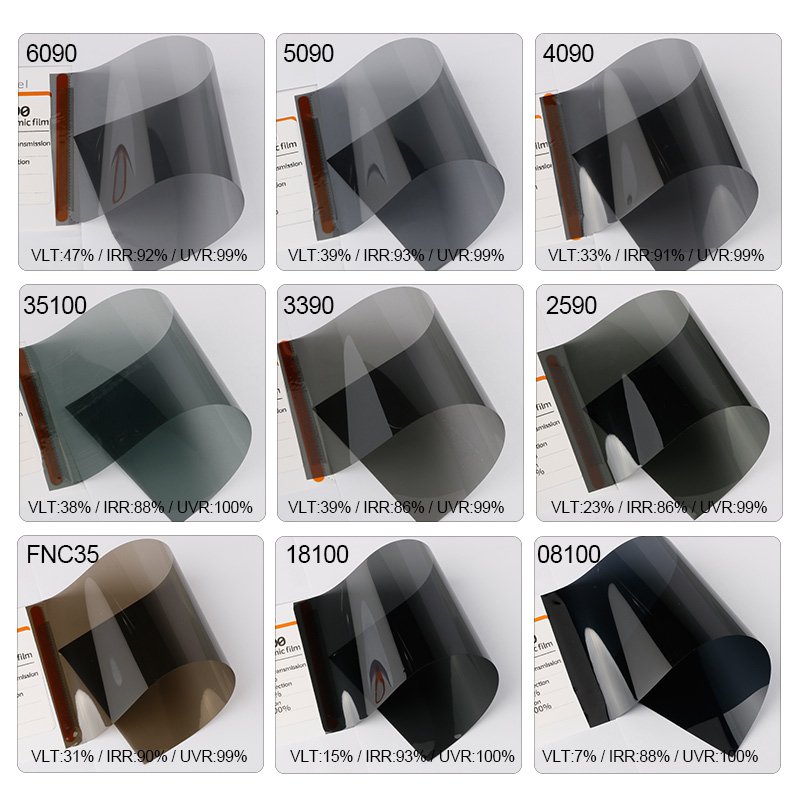 HANYA Car Film Wholesale Self-Adhesive Feature Tint Film For Windows