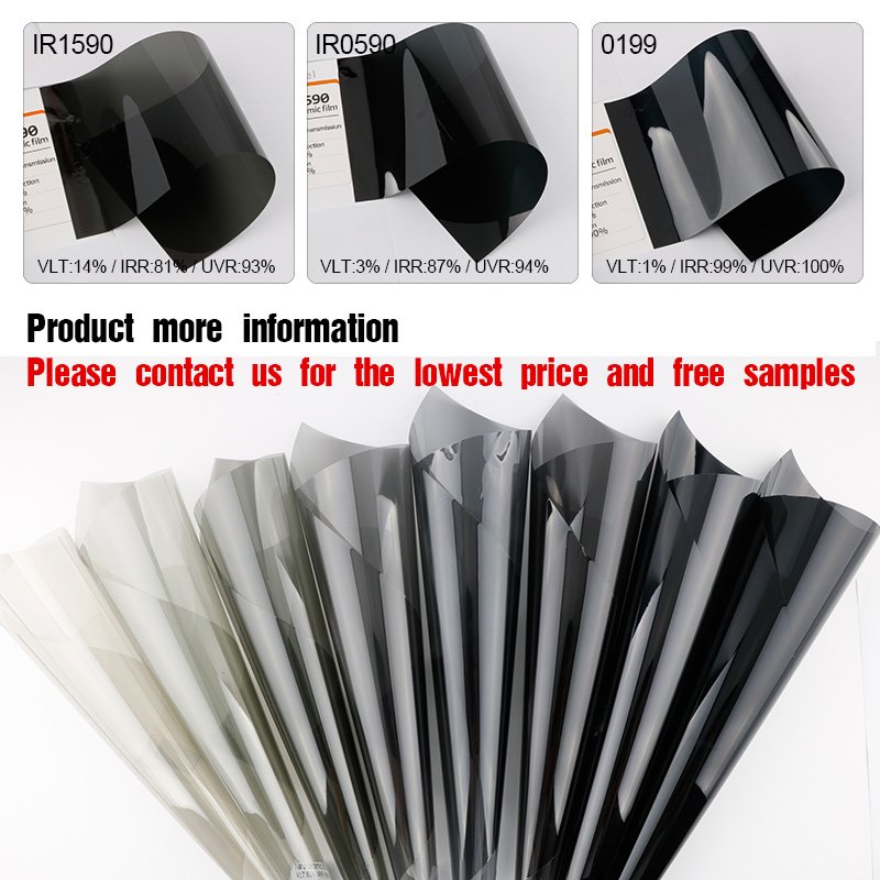 HANYA Car Film Wholesale Self-Adhesive Feature Tint Film For Windows