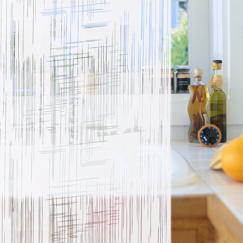 Vis Film Artistic Reed marshes Pattern decorative film for house and office