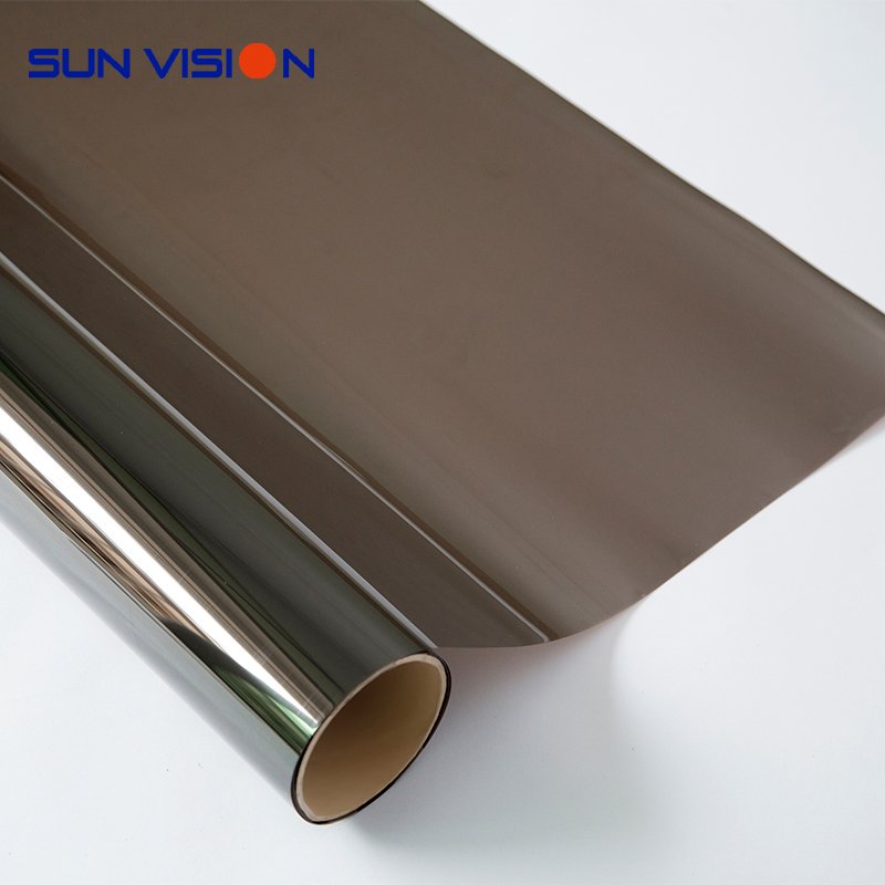 Good Quality Building Window Film Anti-heat One Way Vision Mirror Reflective Privacy Protection Architecture Decorative Film