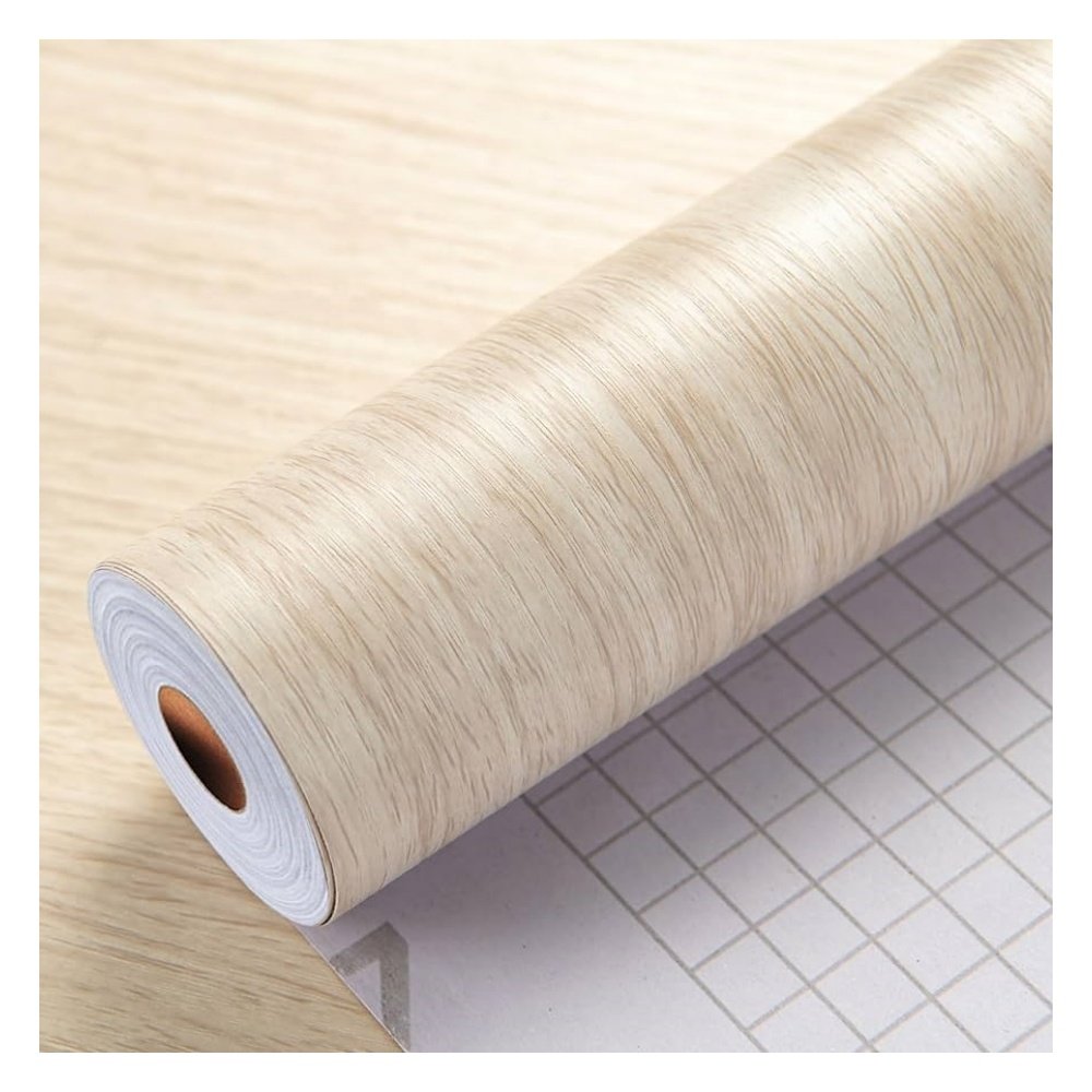Self Adhesive Interior Decorative Film Anti Finger PVC Membrane Foil Mini Order PVC Foil For Furniture