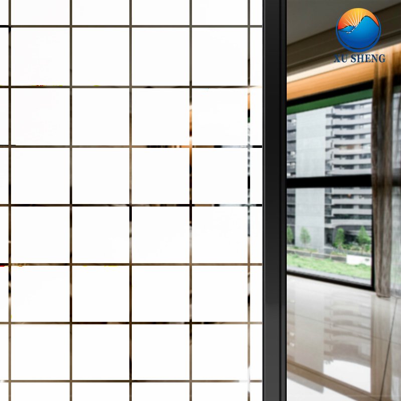 Self Adhesive Stripe Window Flm decorative film blackout privacy window film