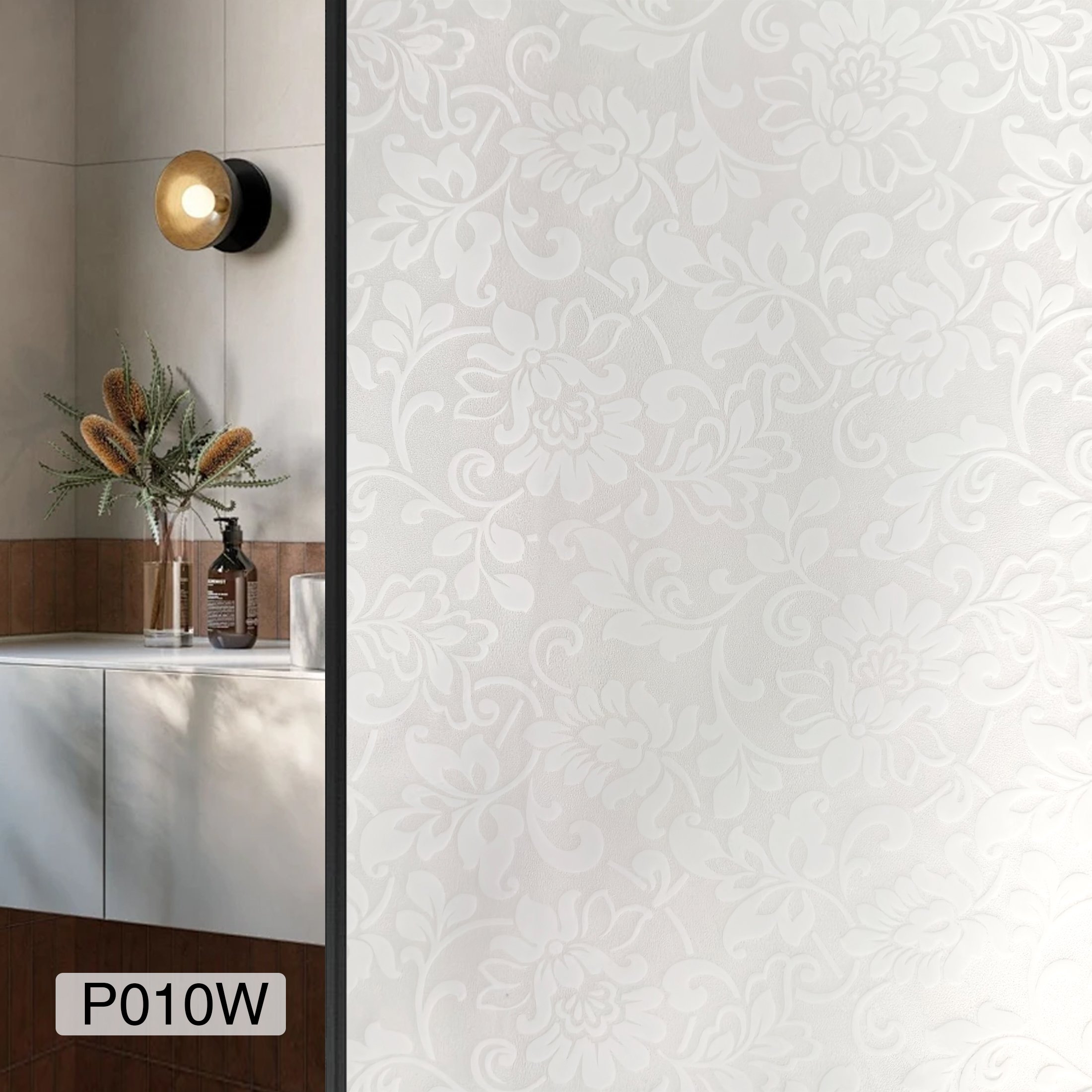 colored decorative stained glass deco film art window film