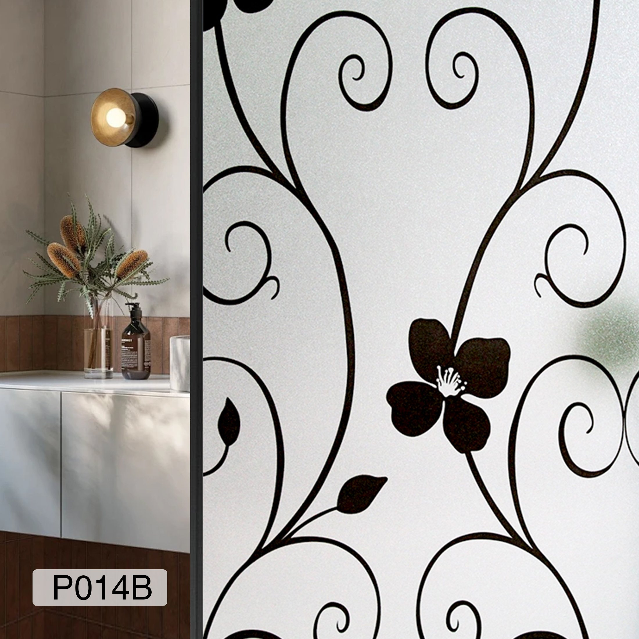 colored decorative stained glass deco film art window film