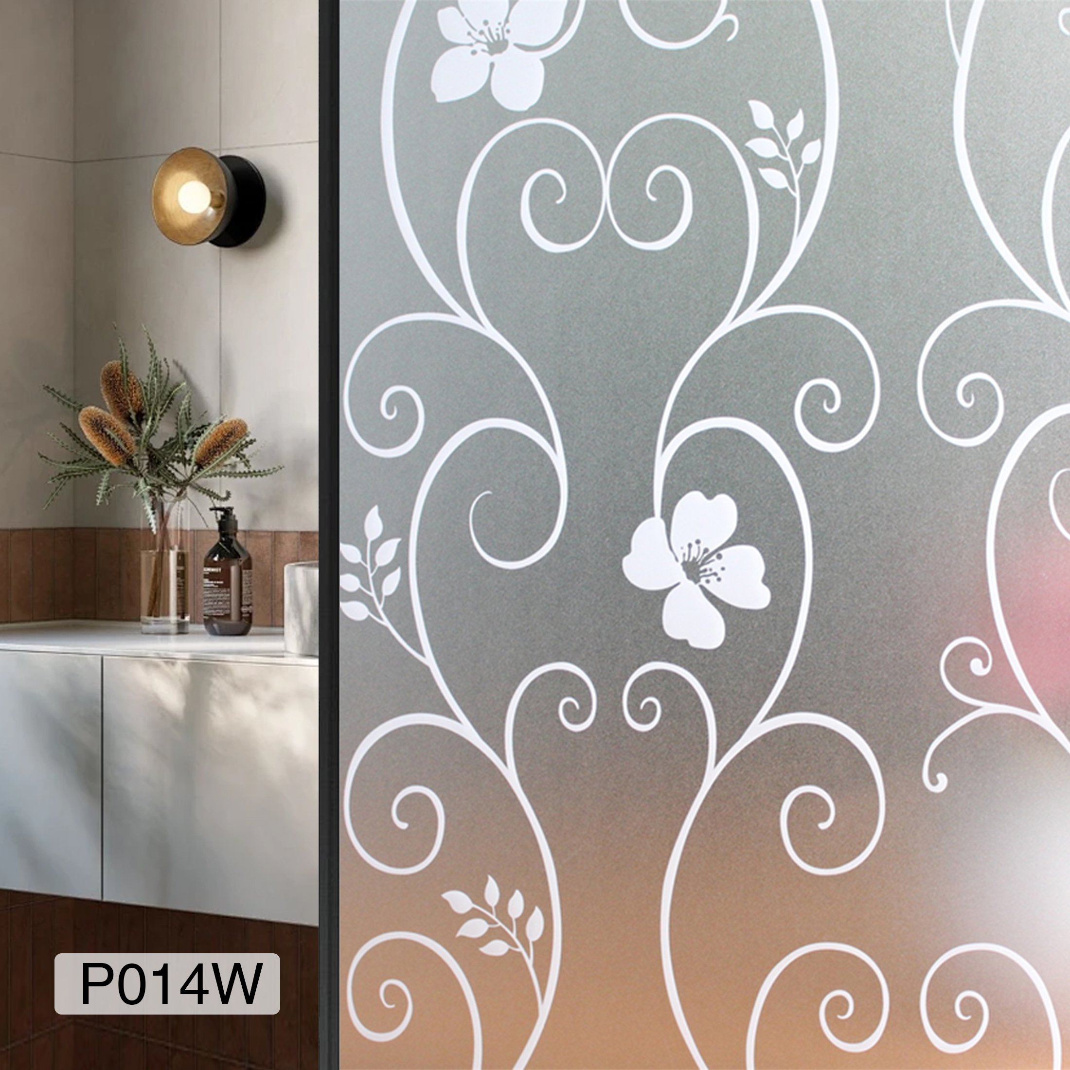 colored decorative stained glass deco film art window film