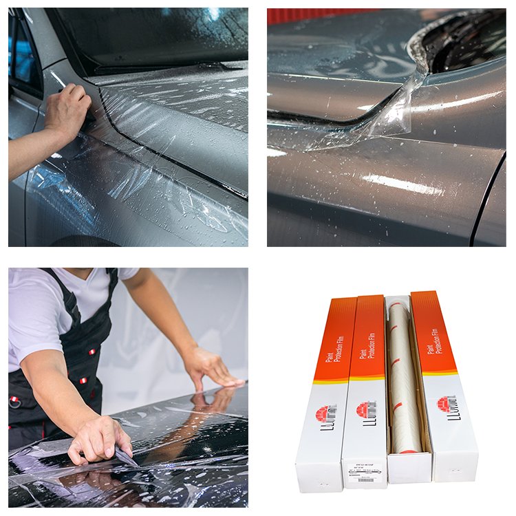 High Gloss Good Stain Penetration Resistant Car Full Body Paint Protection High Quality Clear Film Transparent LLUMAR PPF