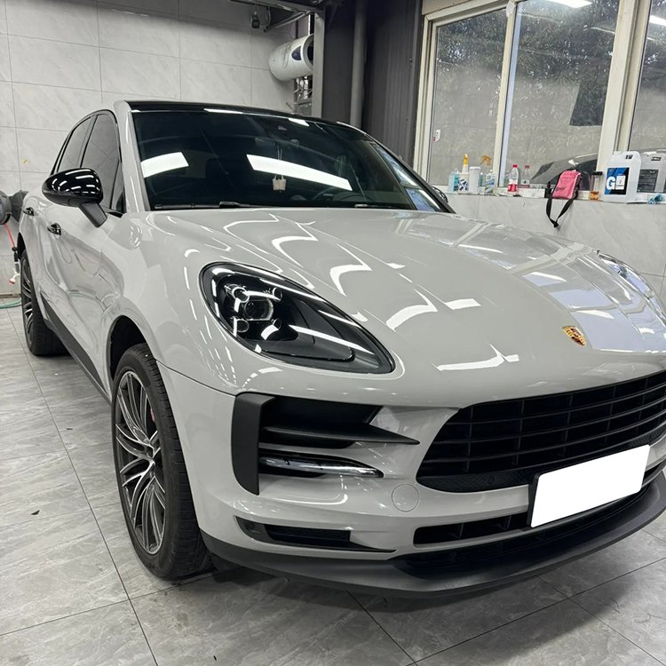 Factory Wholesale Air Release car body decorations vinyl film pet light Asia grey light wrap Film PVC Color Changing Stickers