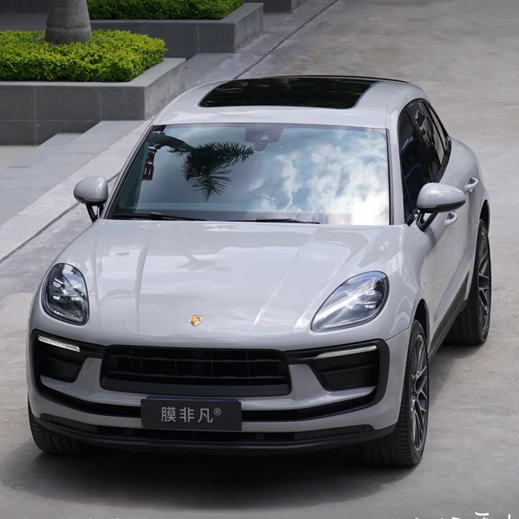 Factory Wholesale Air Release car body decorations vinyl film pet light Asia grey light wrap Film PVC Color Changing Stickers