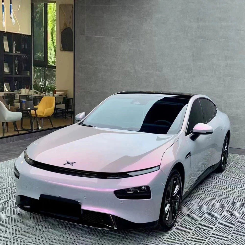 Candy Gray Pink Vinyl Wrap car wrap vinyl color OEM Factory price decorative films color-changing car tpu film