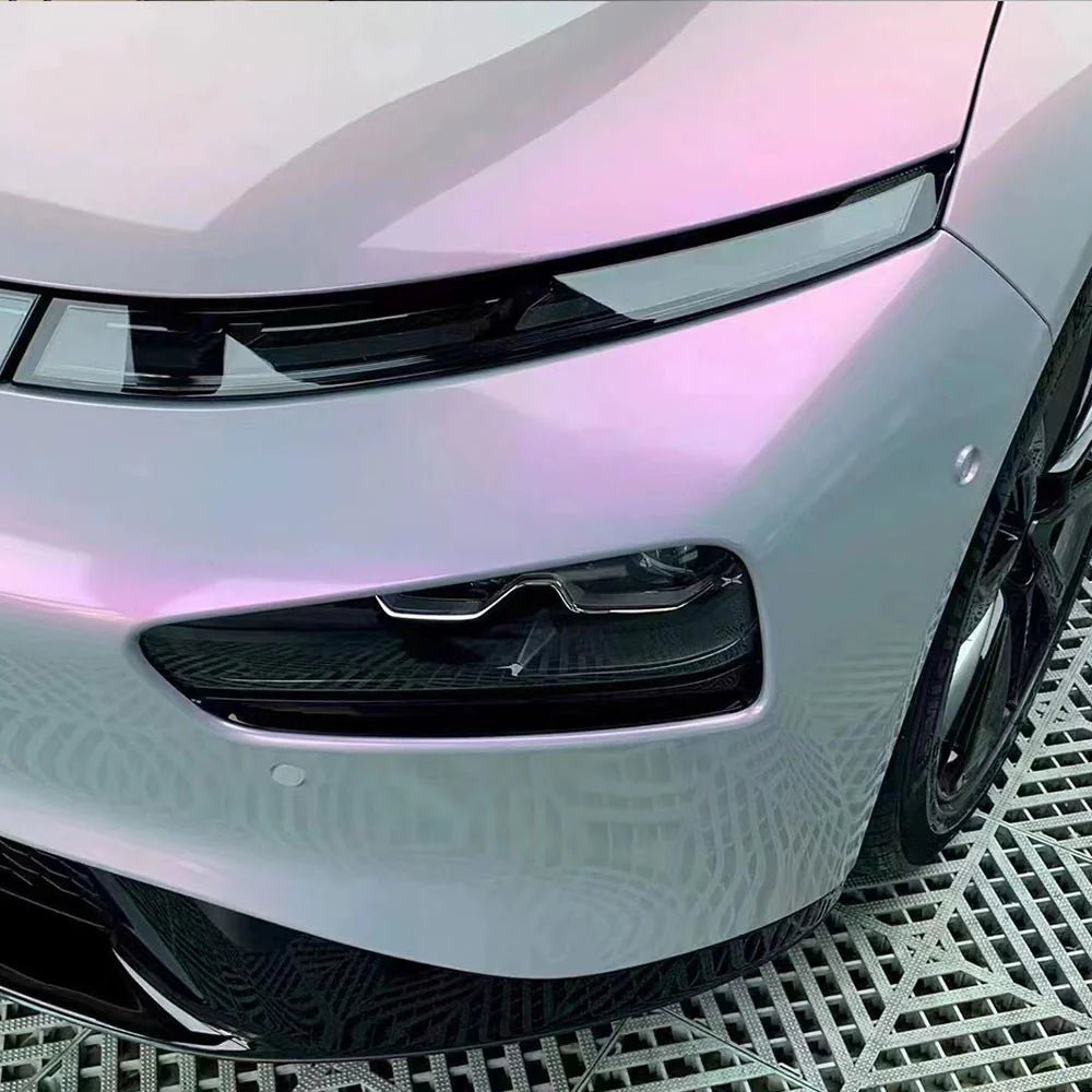 Candy Gray Pink Vinyl Wrap car wrap vinyl color OEM Factory price decorative films color-changing car tpu film