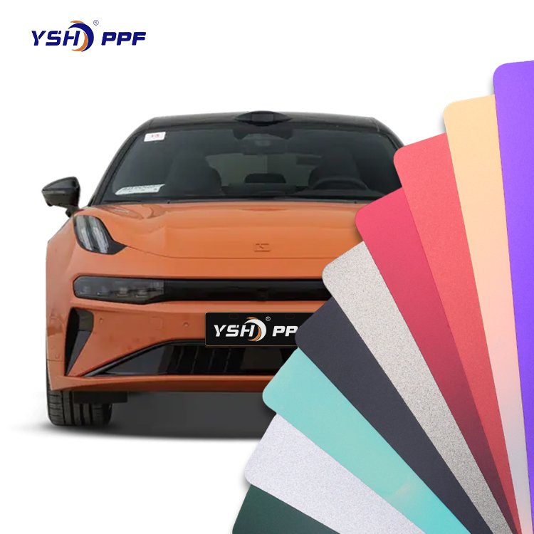 YS color change wrap Supplier UV Resistant PET car film roll uv car decorative film