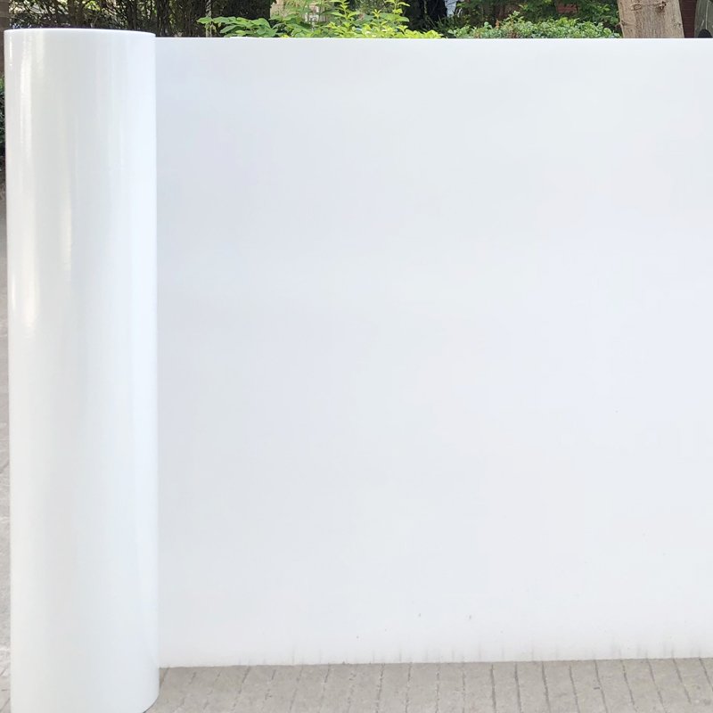 Decorative privacy non self adhesive static pvc frosted window film