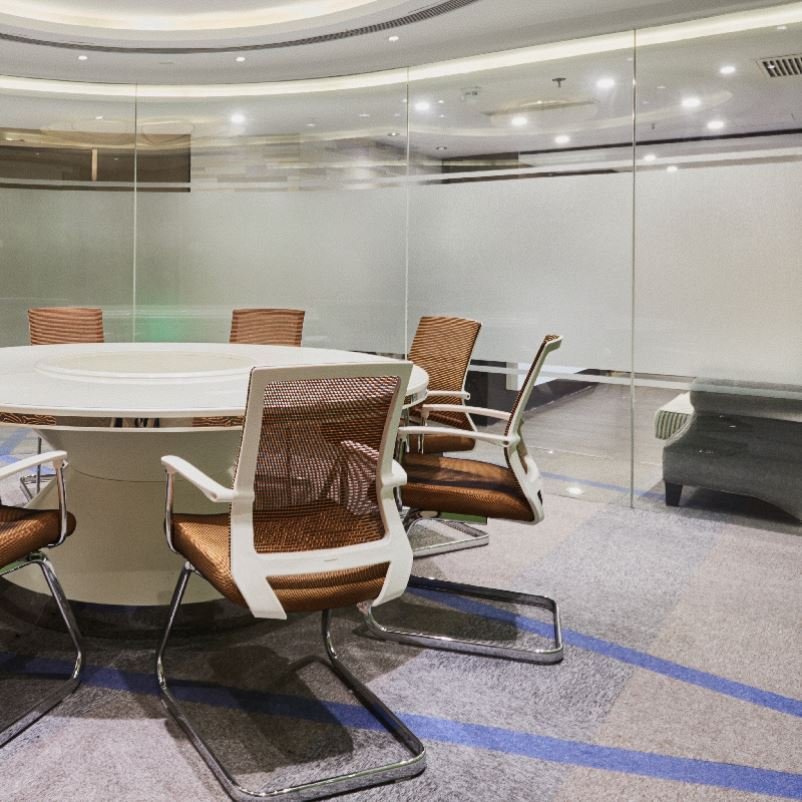 Decorative privacy non self adhesive static pvc frosted window film