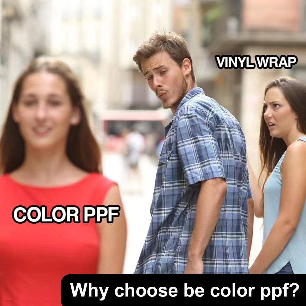 Color TPU PPF Matte Colorful Car Paint Protection Film Self Healing Anti-scratch Wrap Vinyl Paint Protective Film