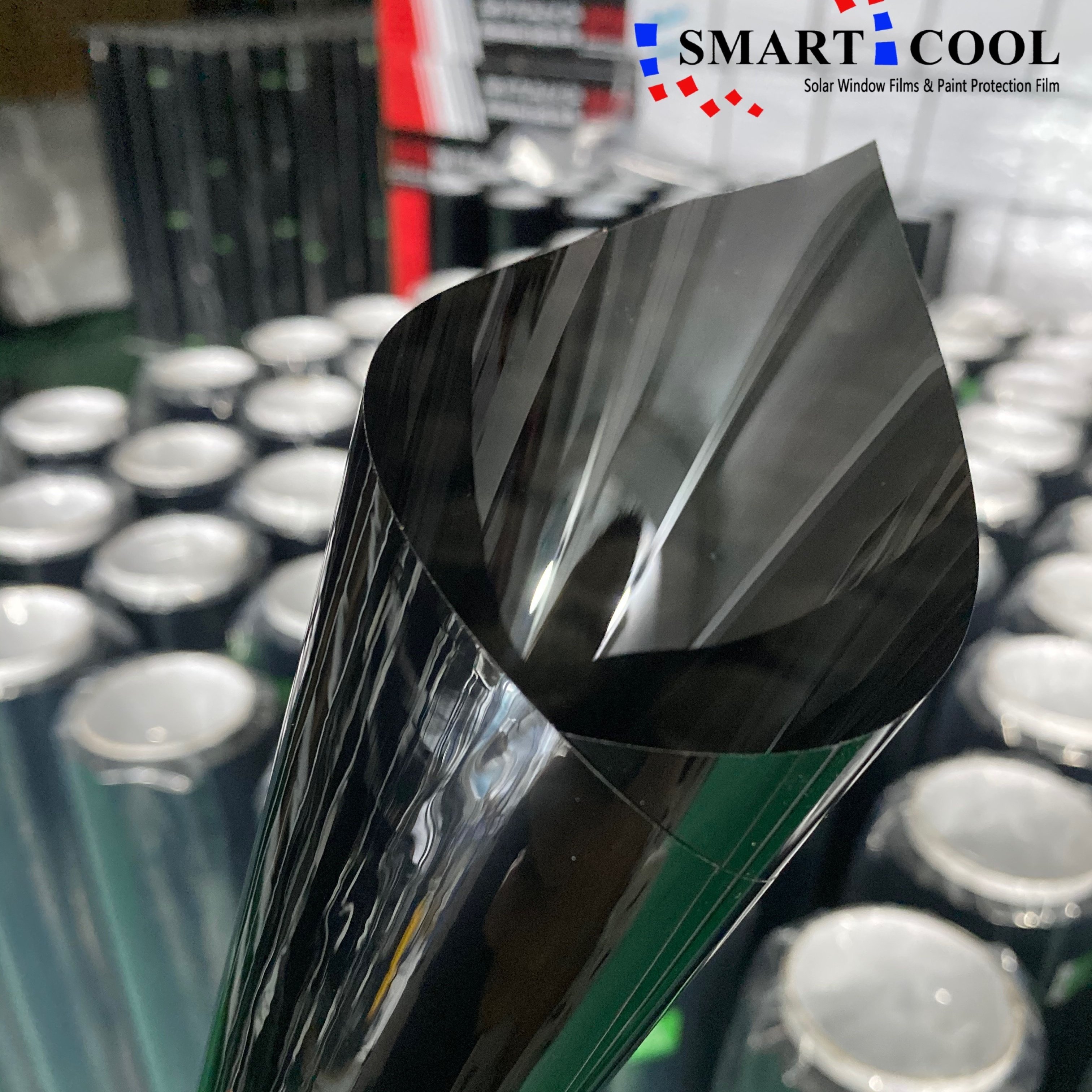 99%UV Blocking Nano Ceramic 1%VLT Ultra Black Auto Window Film 1.52*30m High Heat Rejection Car Solar Film Window Tint