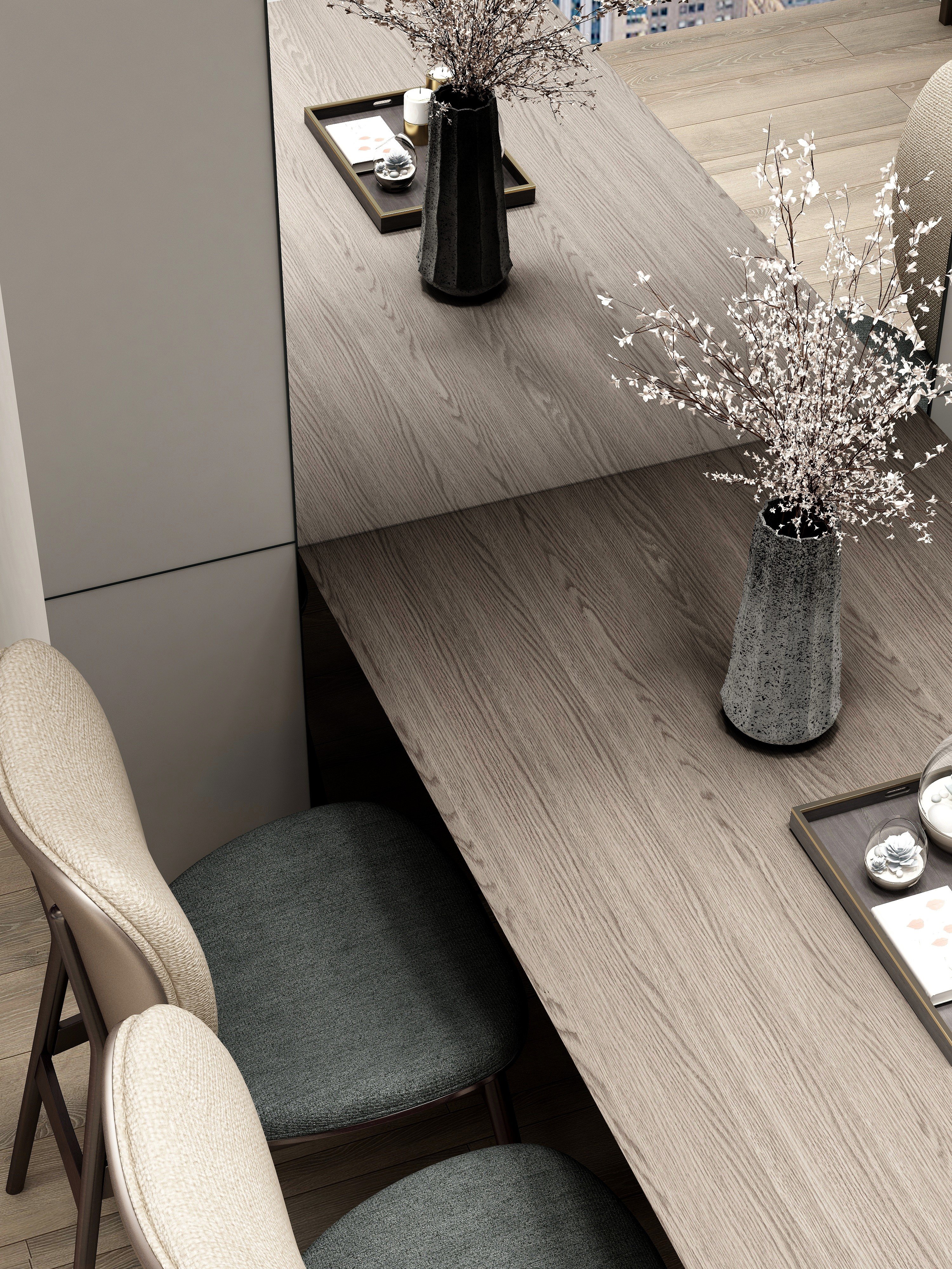 Anti-uv Vacuum Pvc Film For Furniture Laminadora Wood Grain PVC Furniture Film Furniture Film Decorative