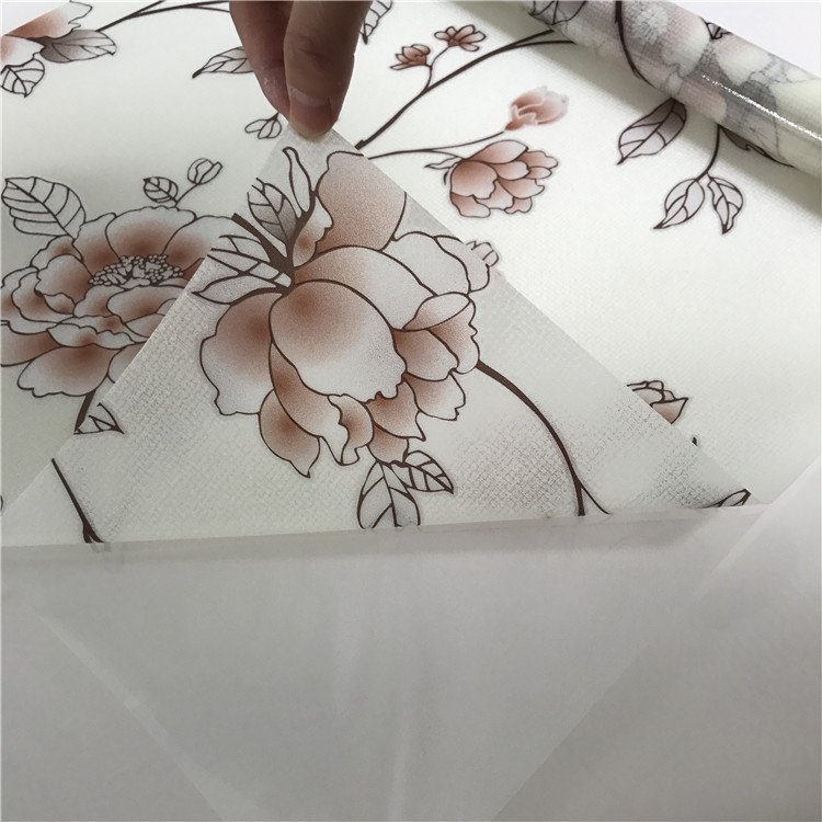 Self Adhesive Decorative Glass Film Printing Static Decorative Window Film Decorative Glass Sticker