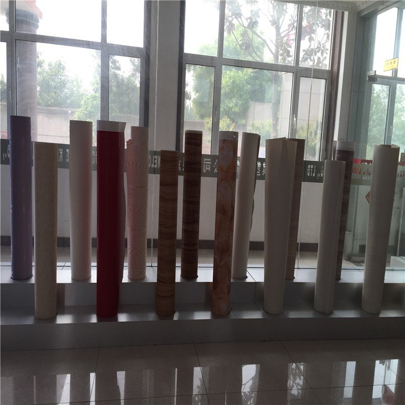 Belsonwpc Pvc Foil Membrane Press Decorative PVC Film Matt Wood Design for Furniture or Door Huangshan Supplier