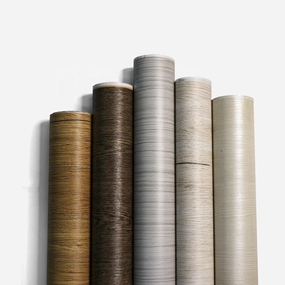 Manufacturer Wholesale PVC Membrane Foil Waterproof Surface Decorative Film Scratch Resistance Strong Toughness For Door