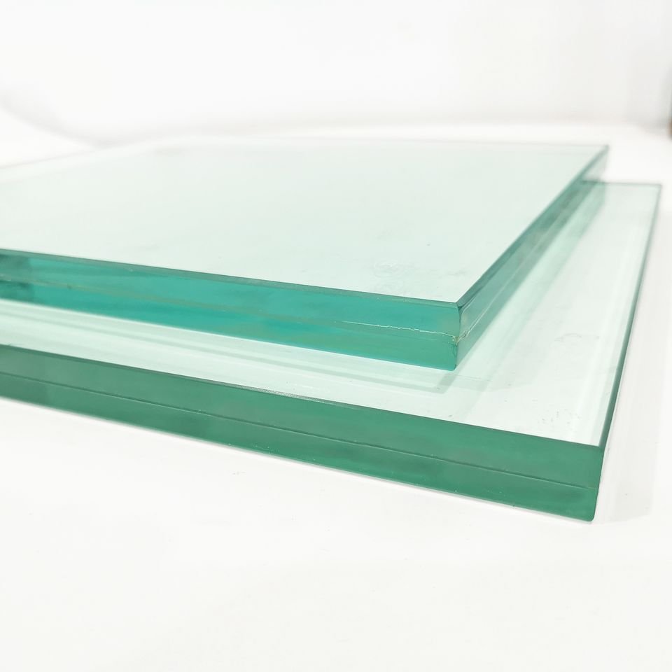 Smart safety decorative temper lamin glass tempered laminated safety glass milky white laminated glass