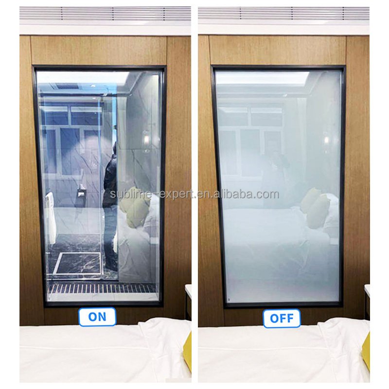 Bathroom Pdlc Window Tint Electric Controlled Window Film Remote Control Smart Film for Glass Hotel Privacy Smart Glass Film