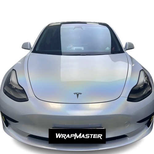1.52*17m PET Self Healing Diamond Laser White Car Films High Quality Car Wrap Premium Vinyl Wrap Car Wrapping Film